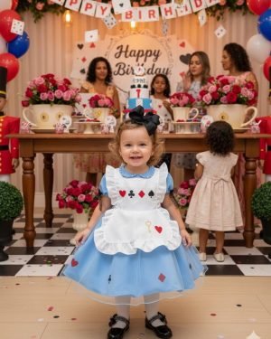 Vestido Princesa Belli Alice no Pais das Maravilhas