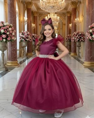 Vestido Marie Longo Amanda Marsala