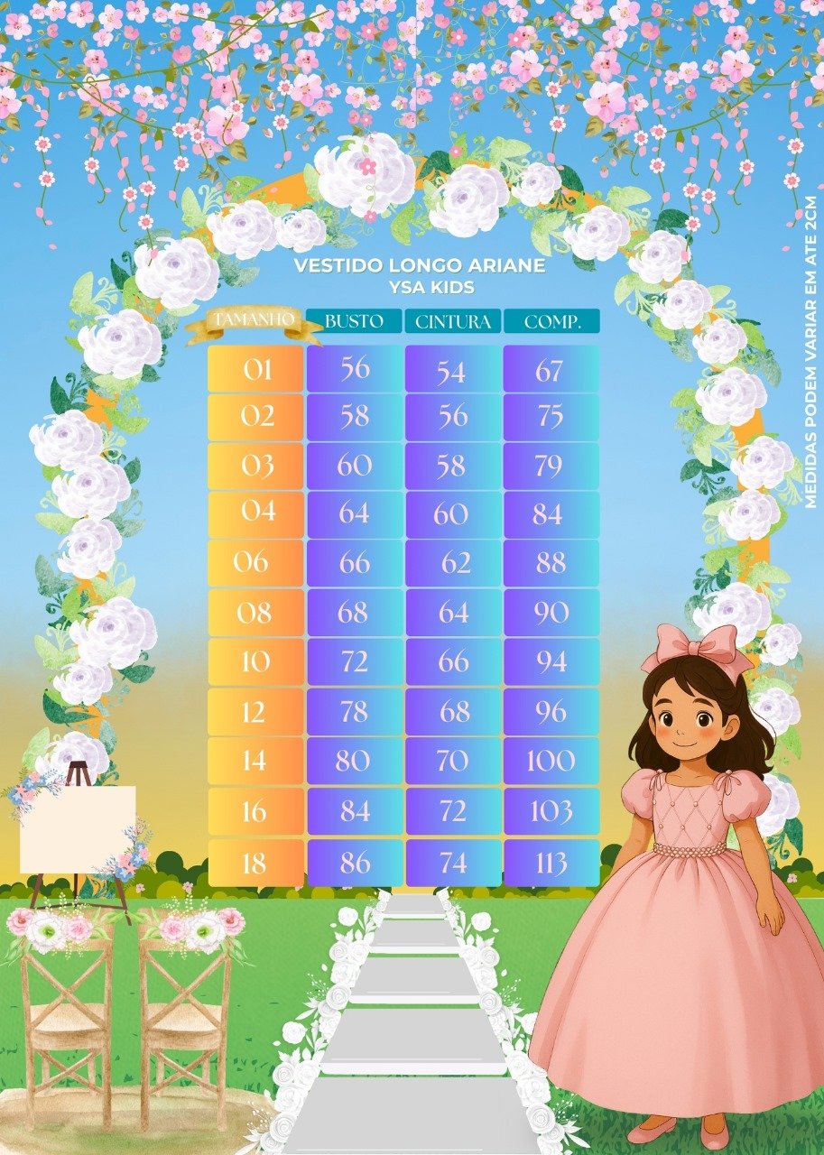 Vestido Ysa Kids Ariane Longo Verde Bandeira - Imagem 8