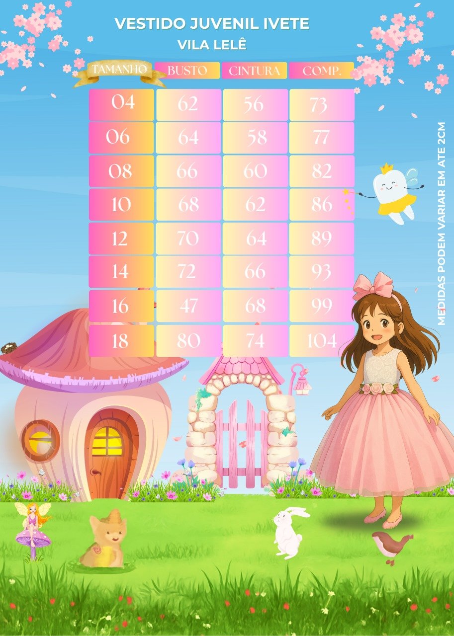 Vestido Juvenil Vila Lele Ivete Peito Off e Saia Marsala - Imagem 5