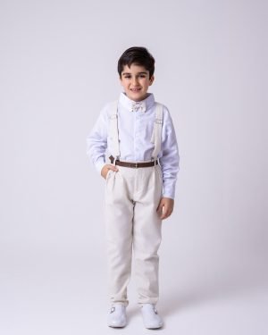 Conjunto Miss Cherry Meninos Social Linho Vitor