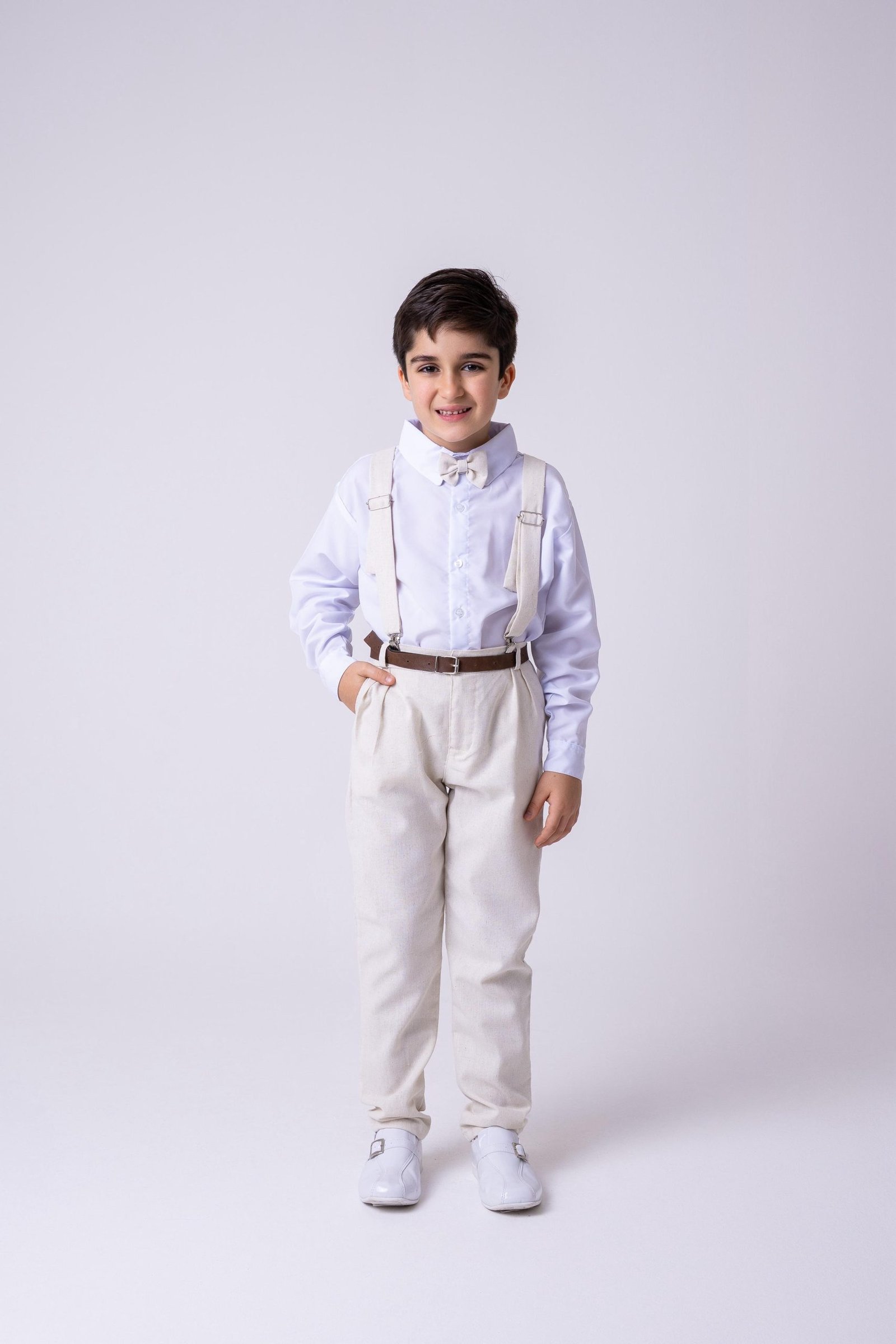 Conjunto Miss Cherry Meninos Social Linho Vitor