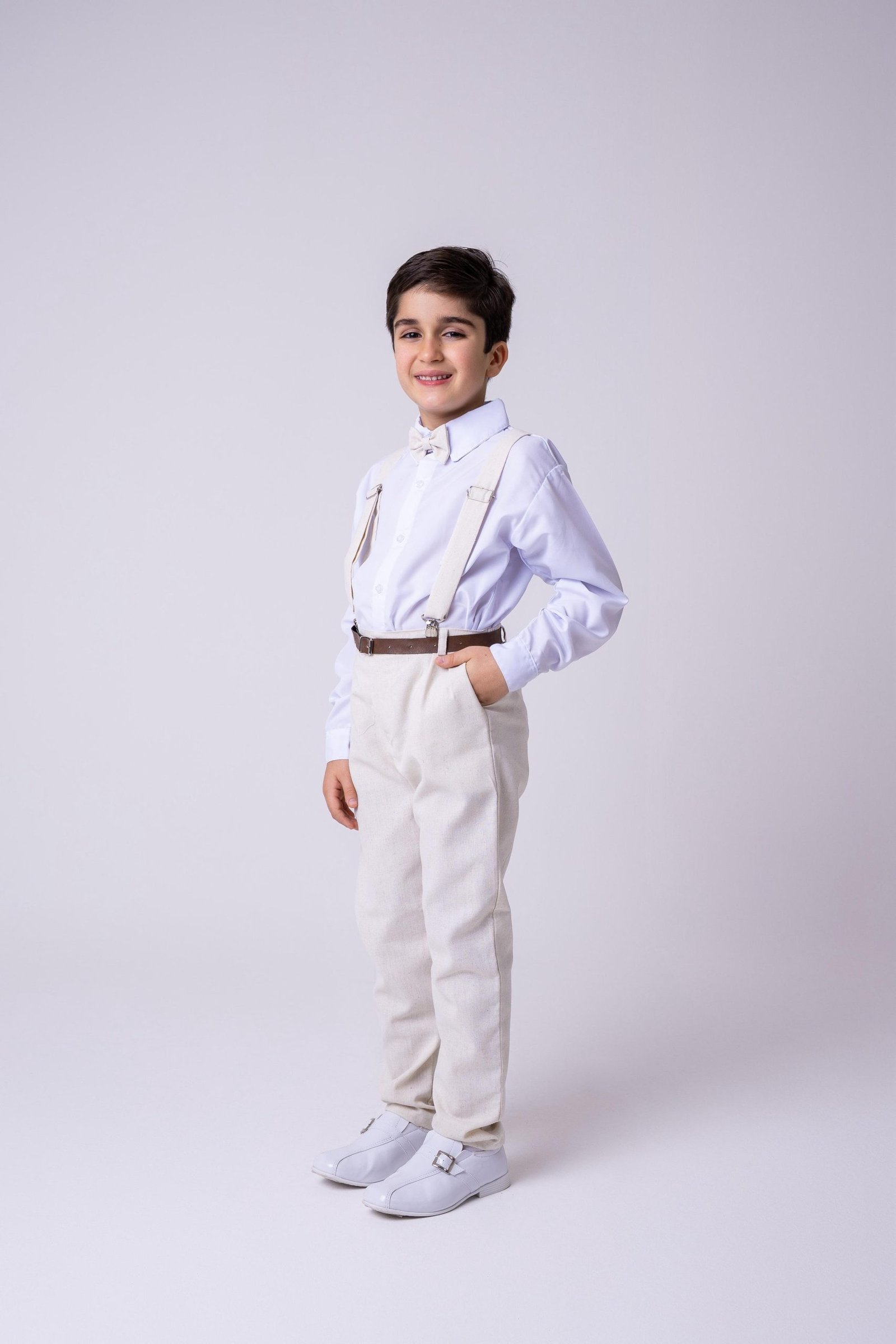 Conjunto Miss Cherry Meninos Social Linho Vitor - Imagem 2