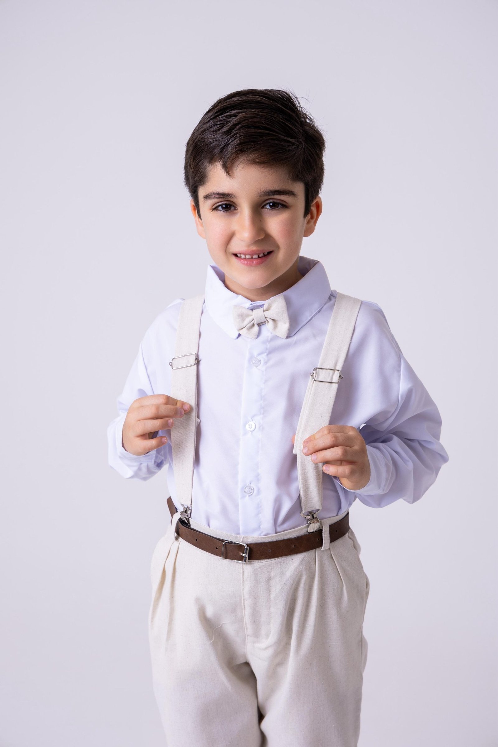 Conjunto Miss Cherry Meninos Social Linho Vitor - Imagem 4