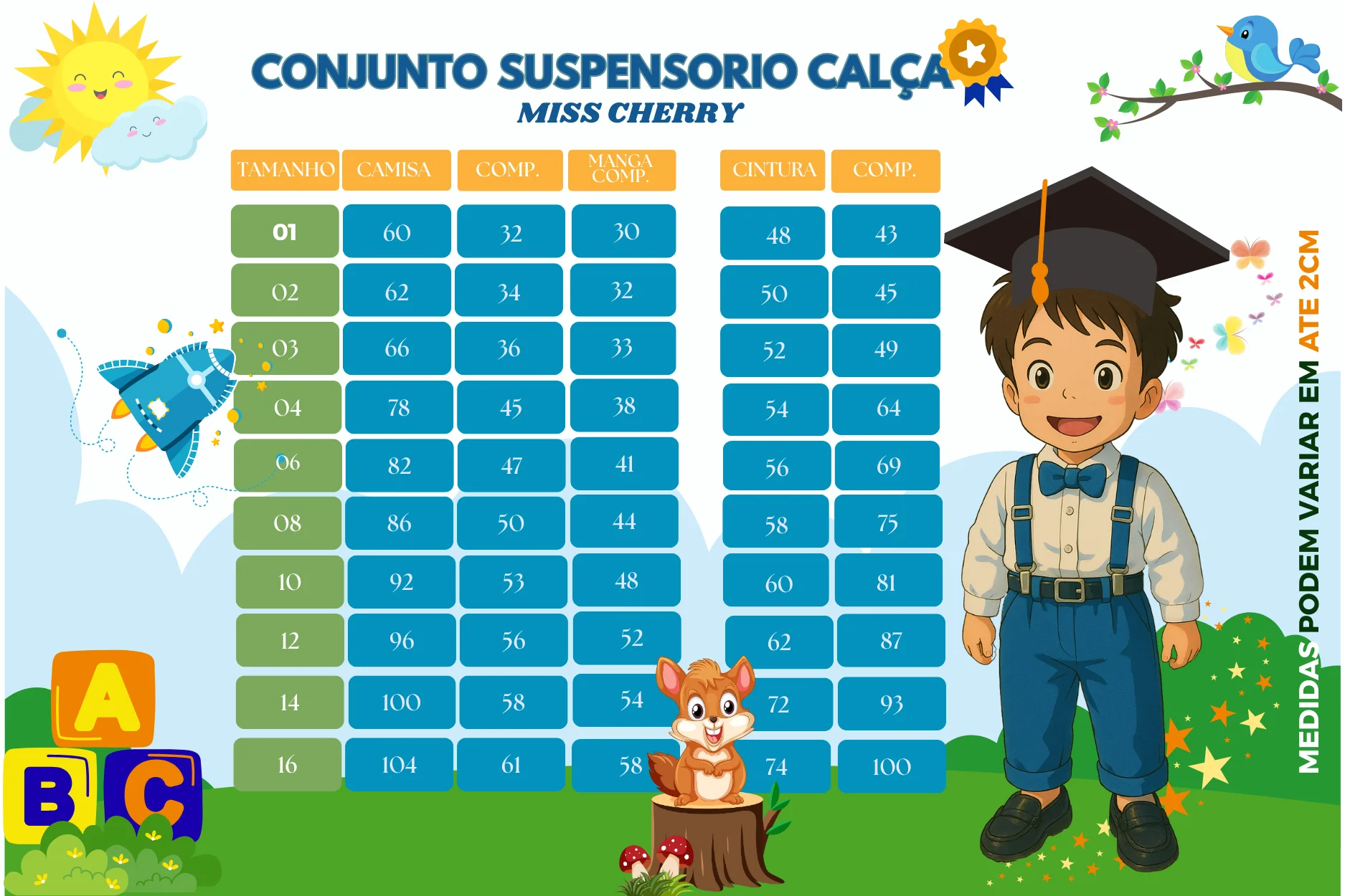 Conjunto Miss Cherry Meninos Social Linho Vitor - Imagem 9