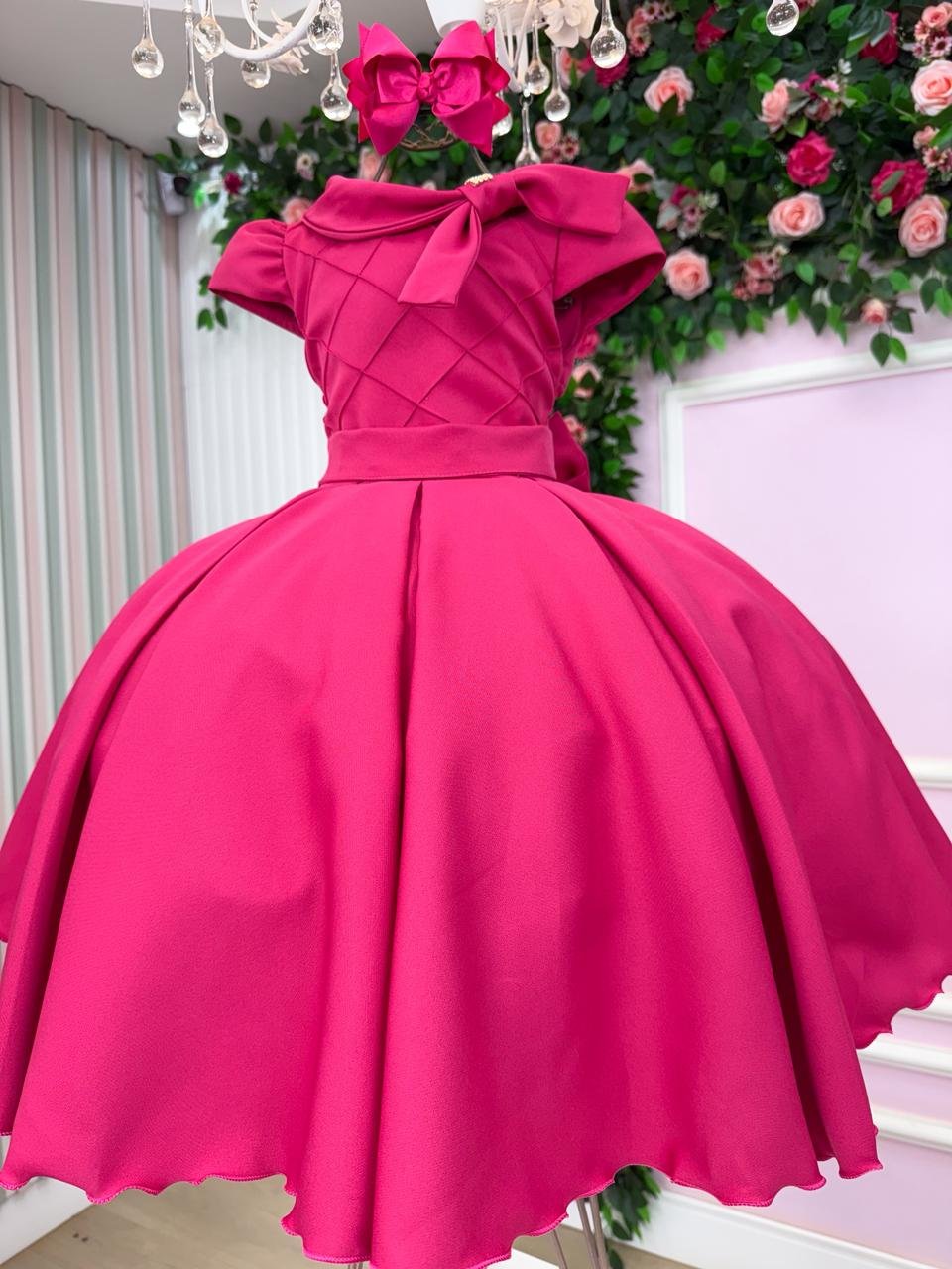 Vestido Bella Child Ravena Pink - Imagem 2