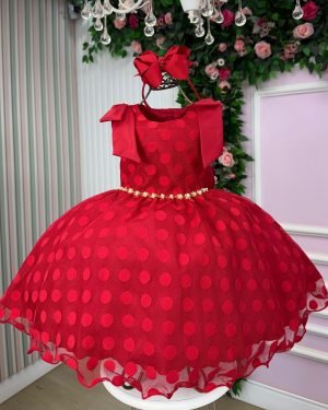 Vestido Marie Penelope Vermelho