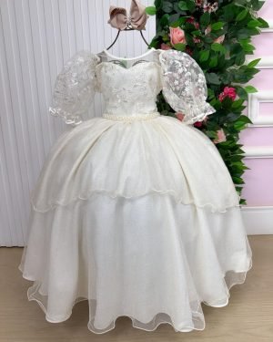 Vestido Bella Child Longo Eva Off