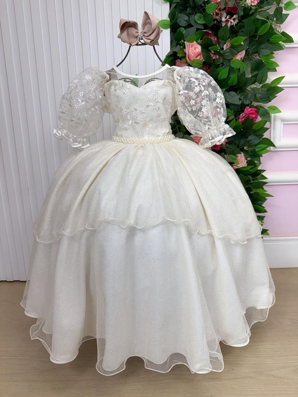 Vestido Bella Child Longo Eva Off