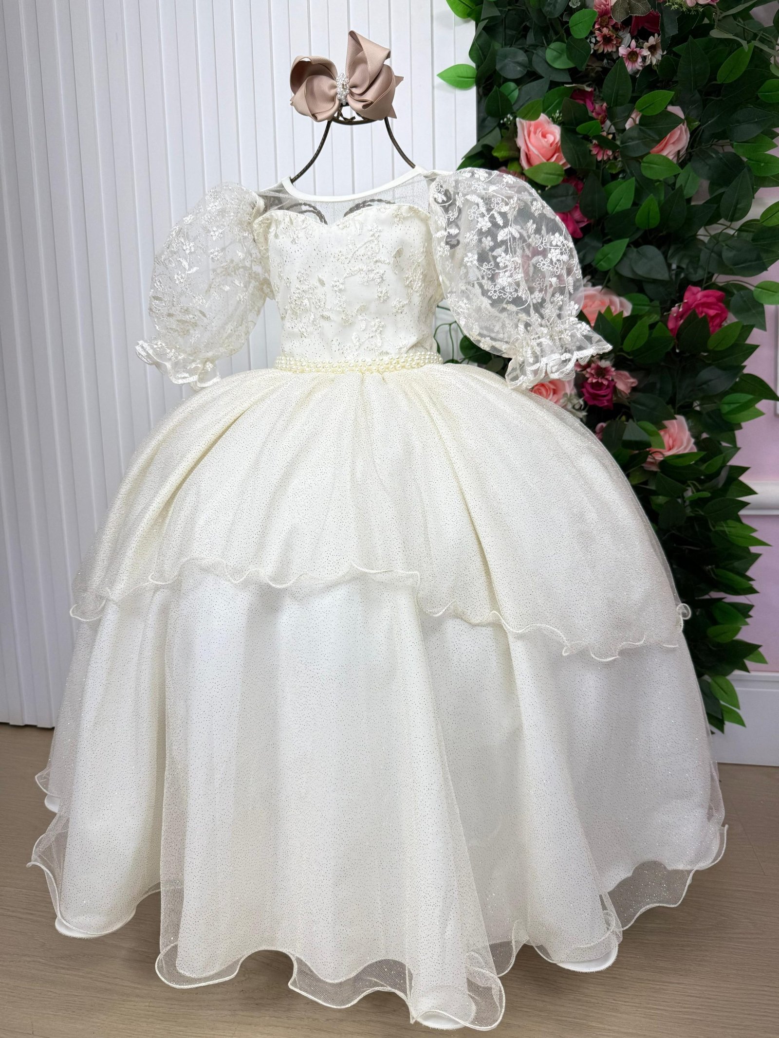 Vestido Bella Child Longo Eva Off - Imagem 2