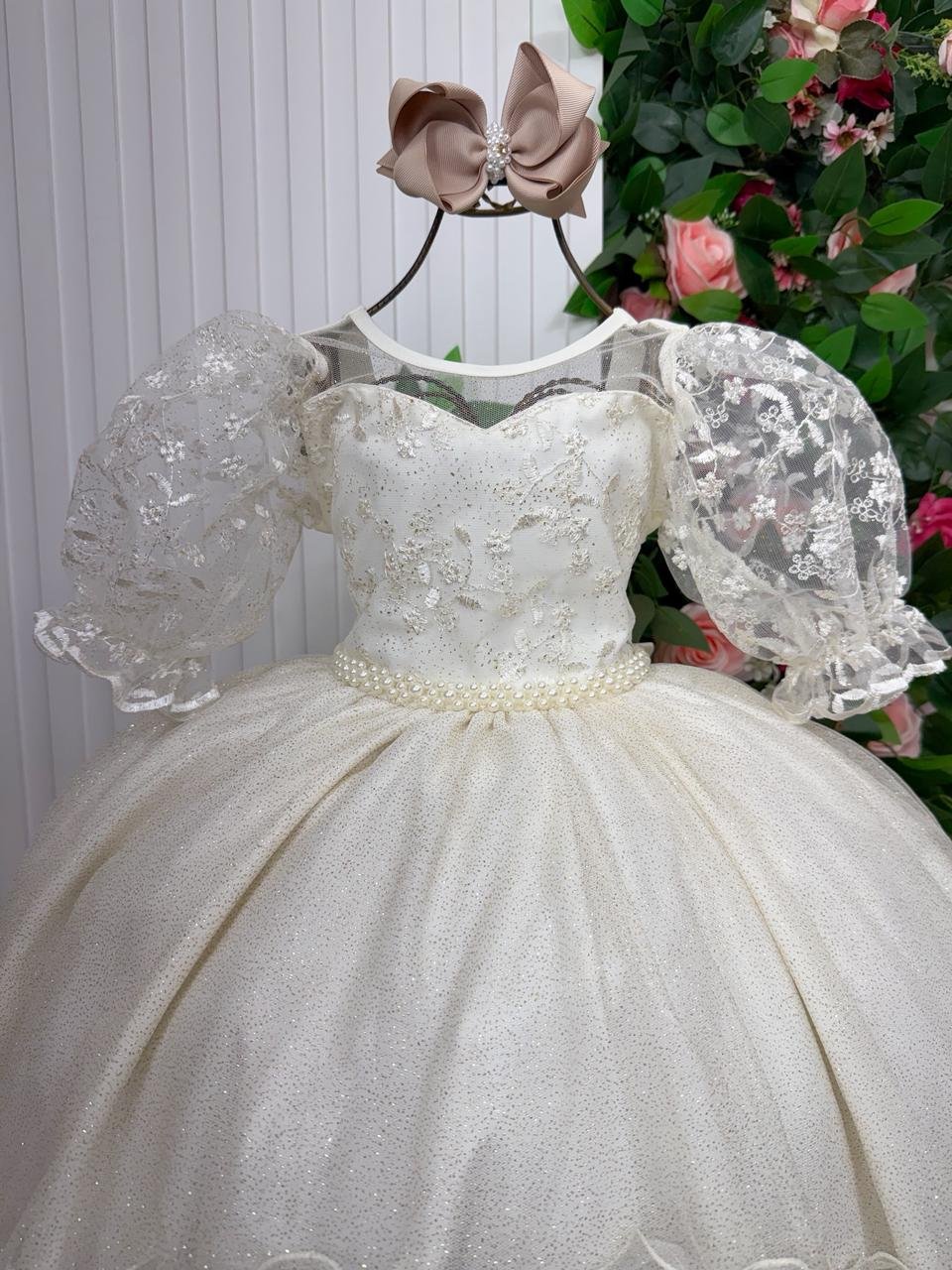 Vestido Bella Child Longo Eva Off - Imagem 3