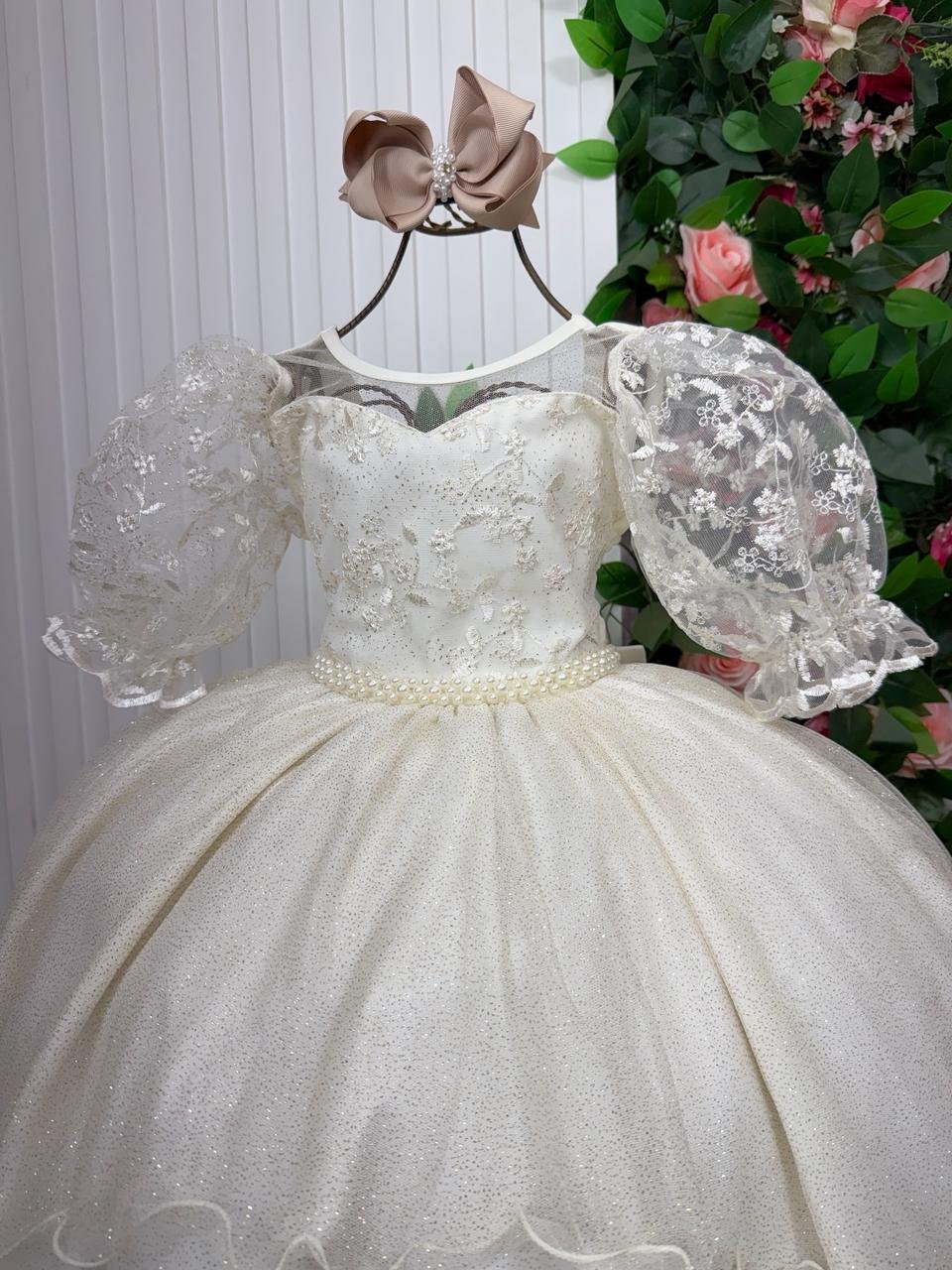 Vestido Bella Child Longo Eva Off - Imagem 4