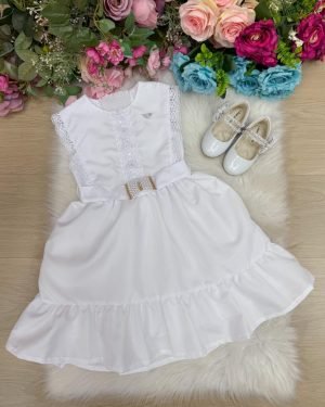 Vestido Blogueirinha Valeria Branco