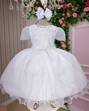 Vestido Marie Branco Carina