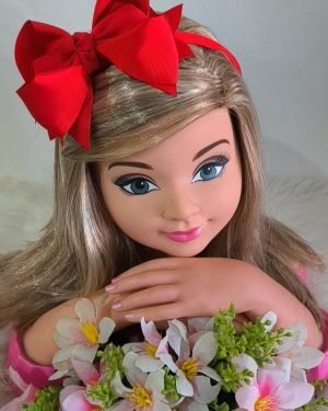 Tiara Belli Laço Vermelho