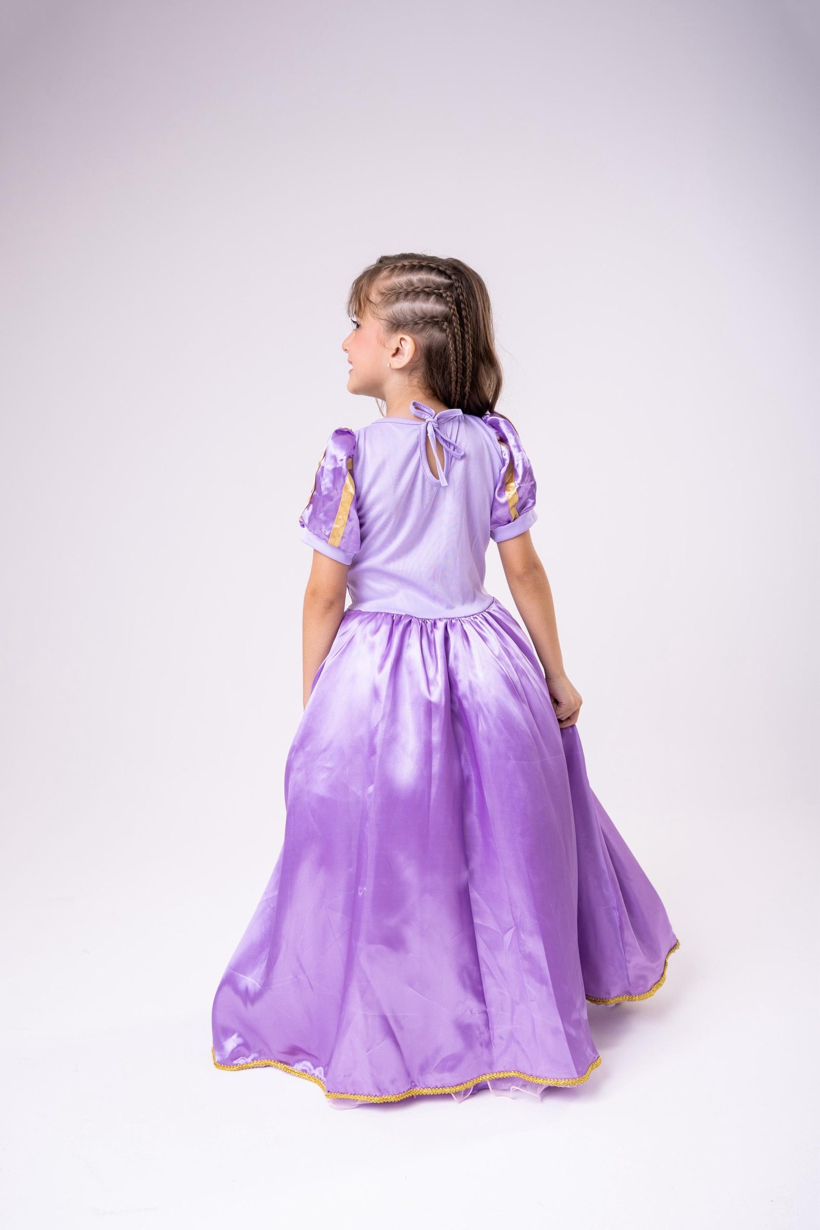 Fantasia Longa Princesa Belli Rapunzel Modelo 2 - Imagem 5