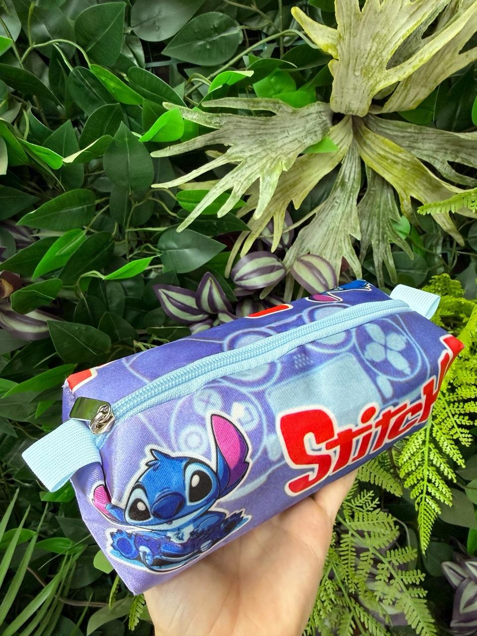 Mochila Rodinhas Stitch Masculino + Estojo de Brinde - Imagem 8