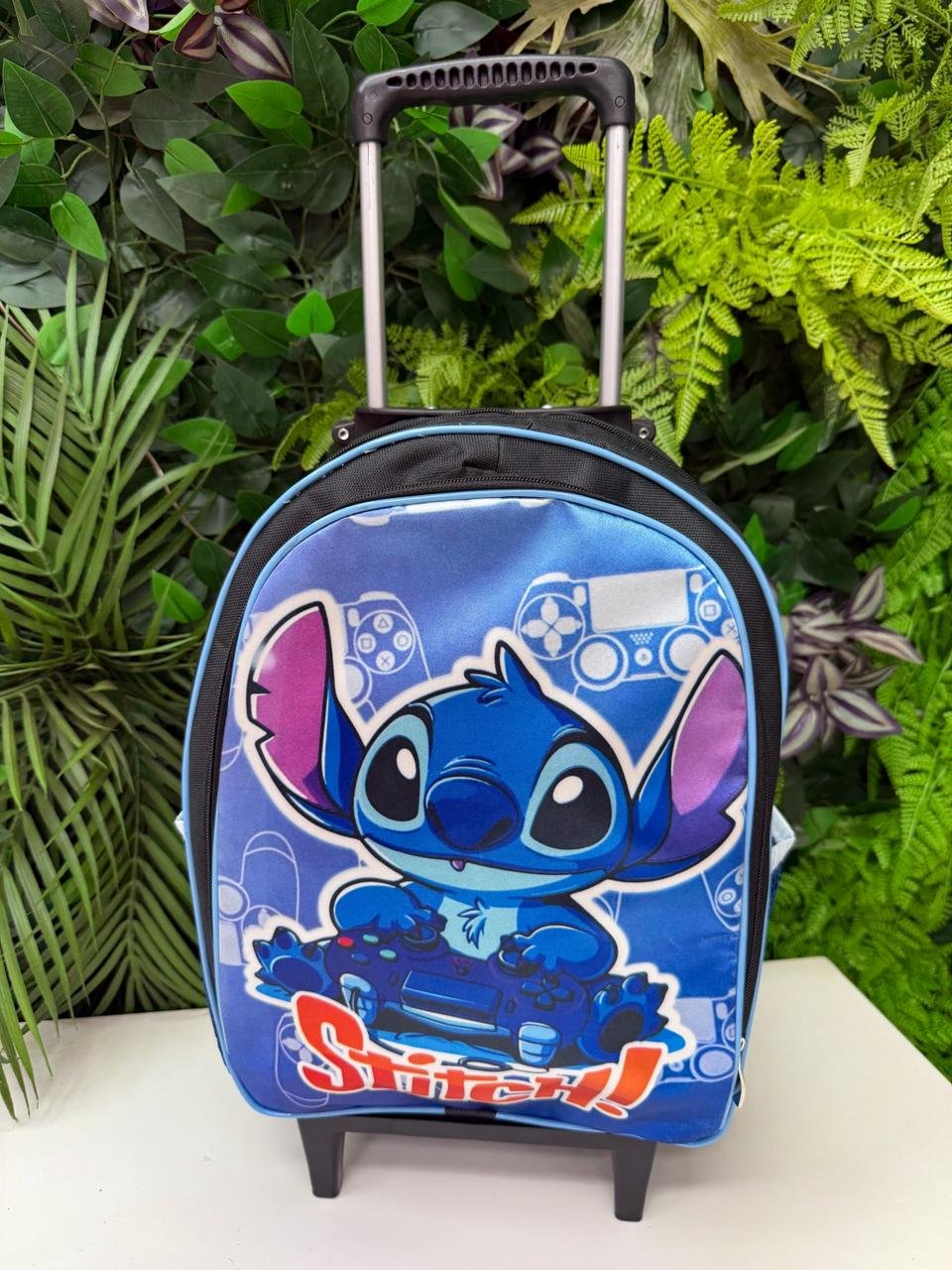 Mochila Rodinhas Stitch Masculino + Estojo de Brinde - Imagem 10