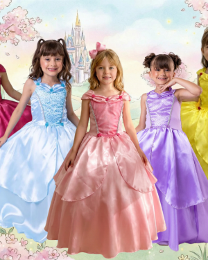 Fantasia Princesa Belli Princesas Regata + Saiote