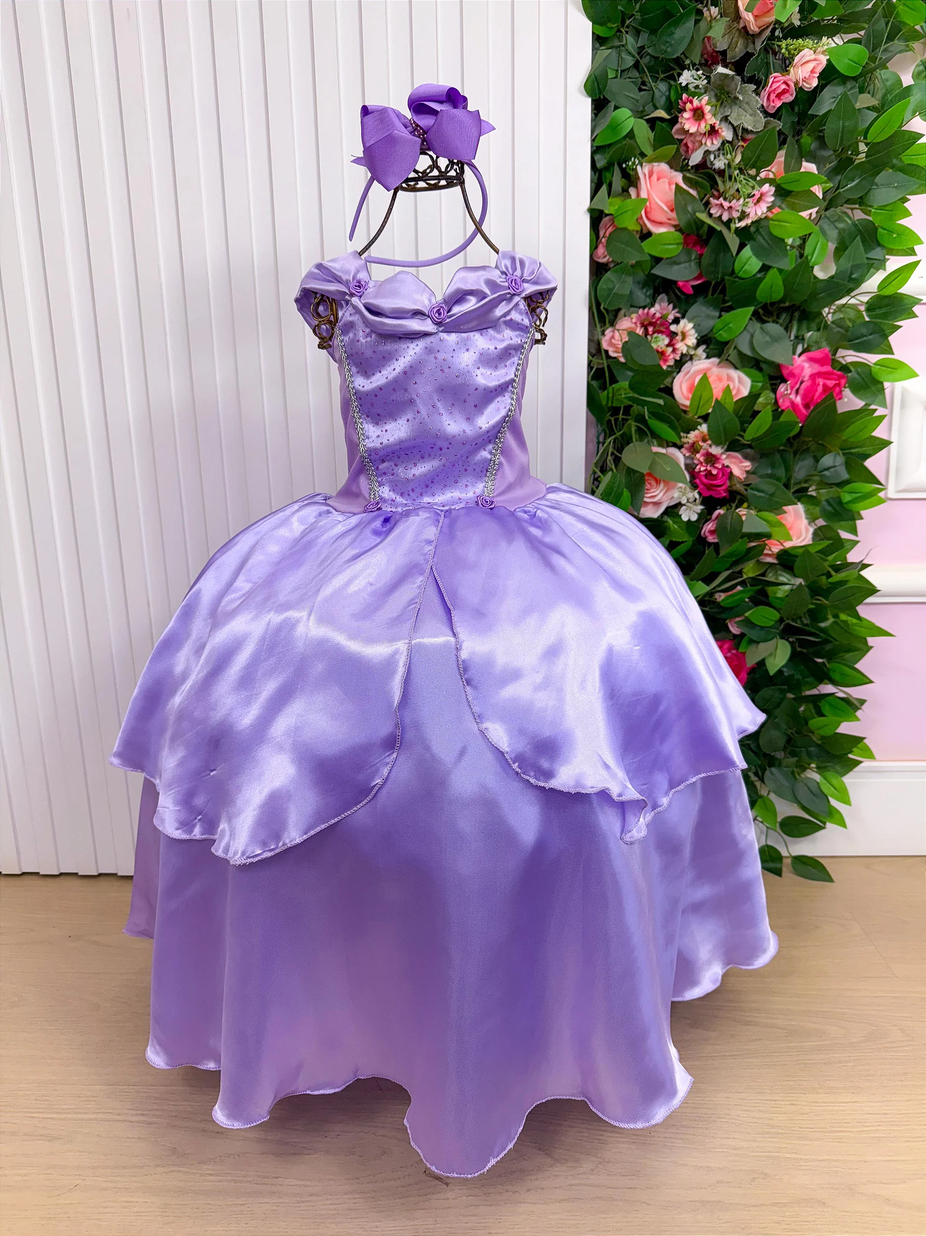 Fantasia Princesa Belli Princesas Regata - Imagem 5