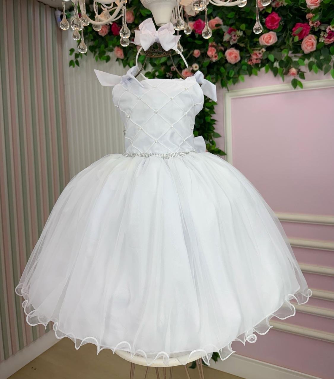 Vestido Marie Mariely Branco