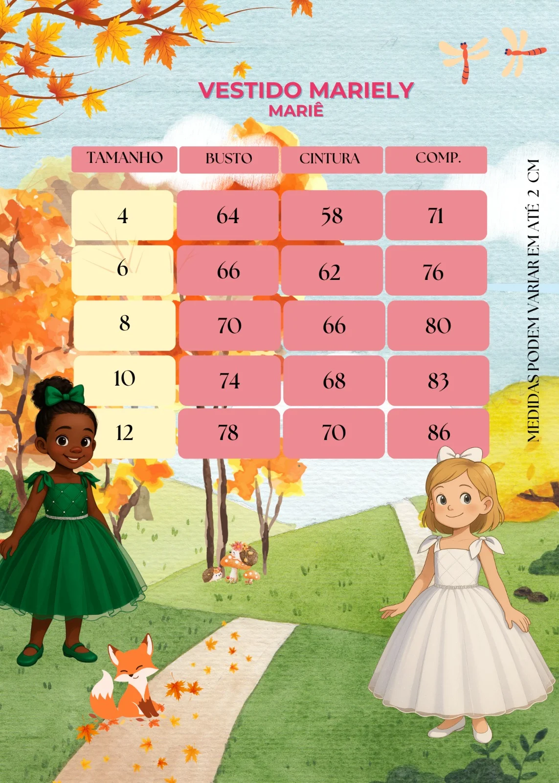 Vestido Marie Mariely + Saiote - Imagem 10