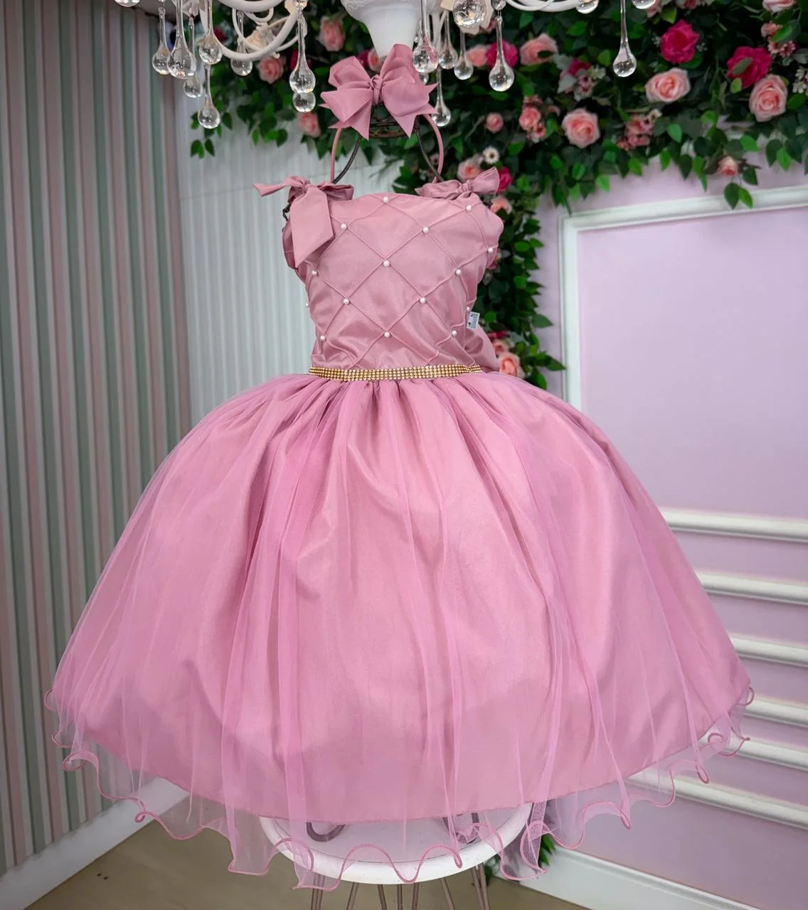 Vestido Marie Mariely + Saiote - Imagem 5