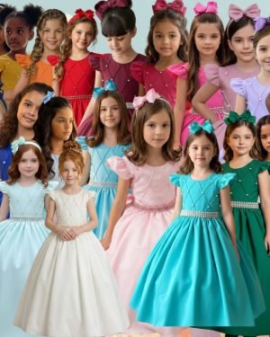 Vestido Ysa Kids Ariane Longo + Saiote