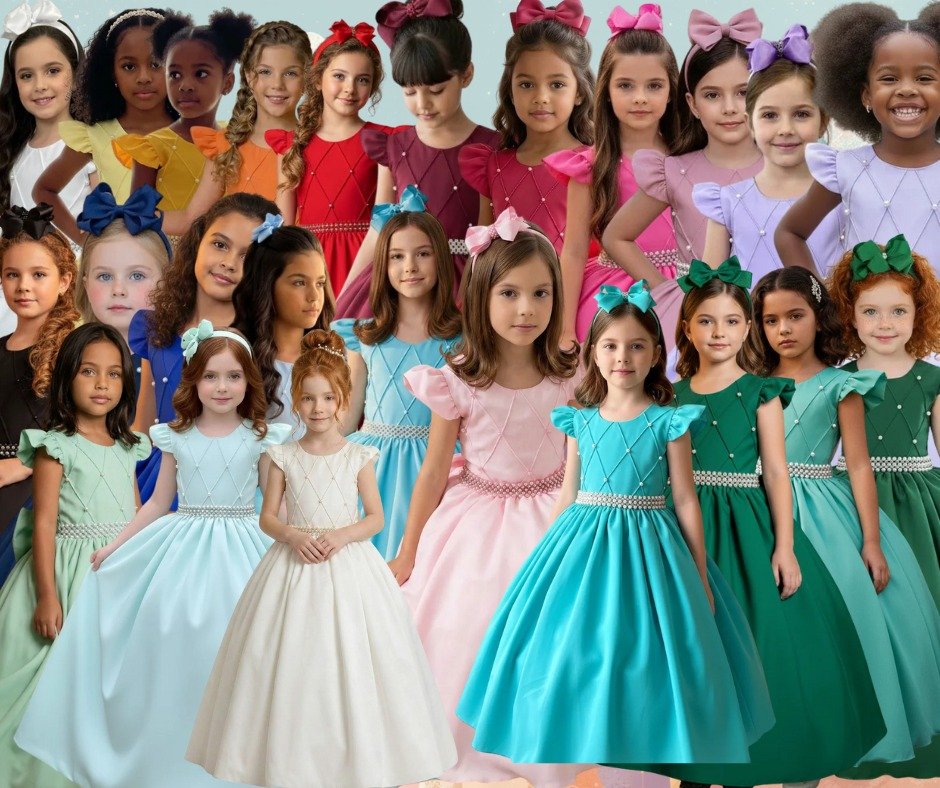 Vestido Ysa Kids Ariane Longo