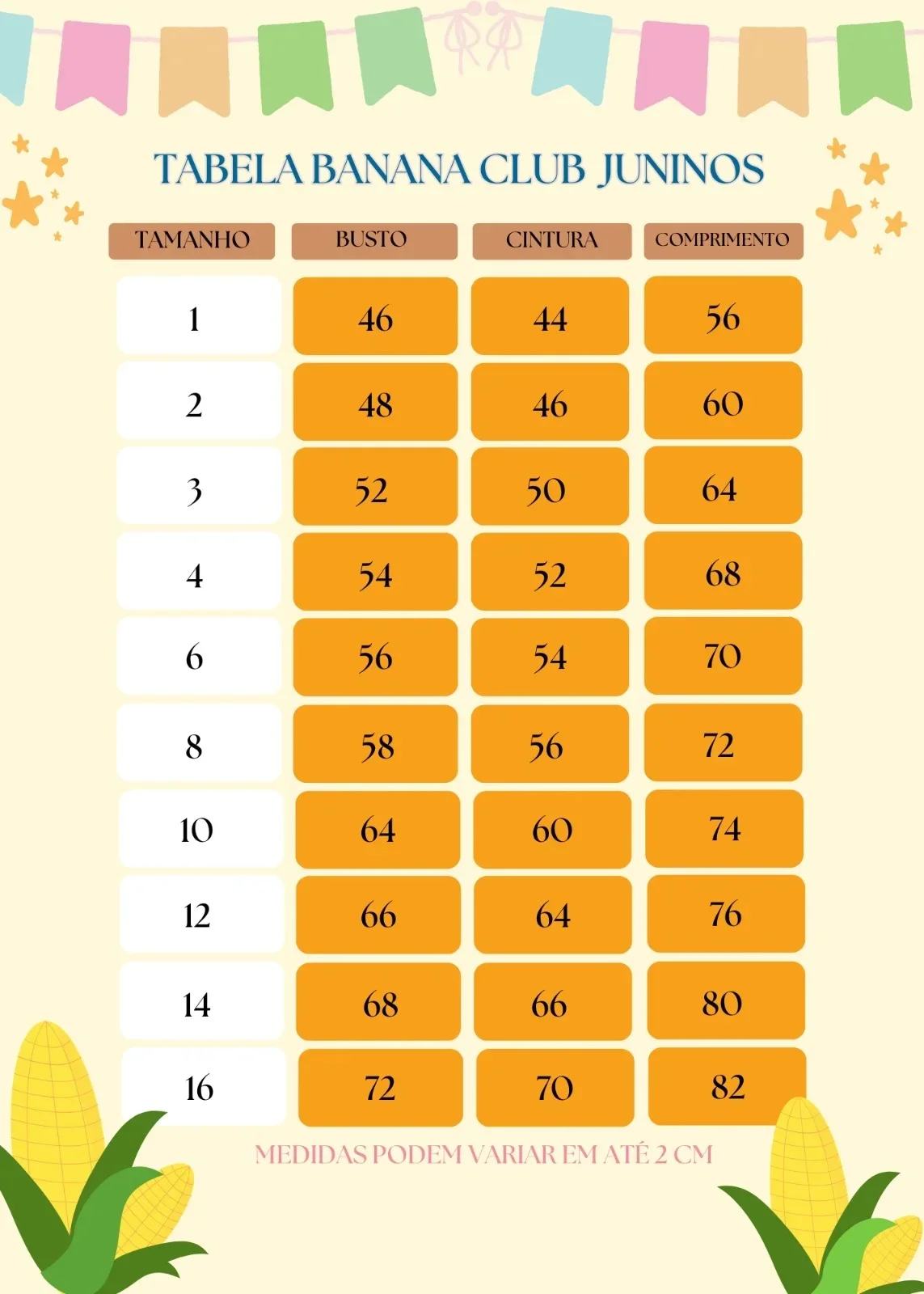 Vestido Junino Banana Club Luxo Coração Junino Amarelo - Imagem 10