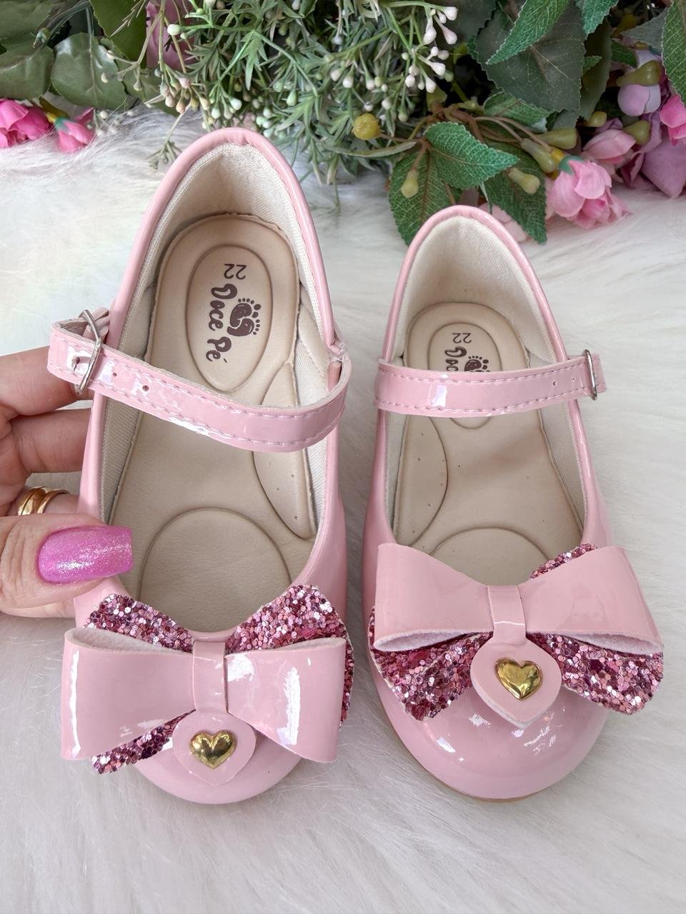 Sapatilha Doce Pe Baby Gigi Rosa - Imagem 4