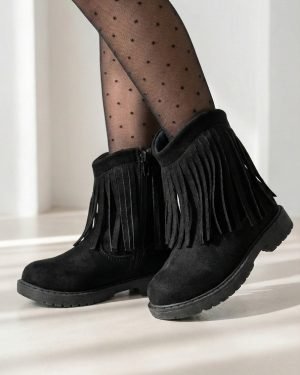 BotaCoturno StarPink Love Preto