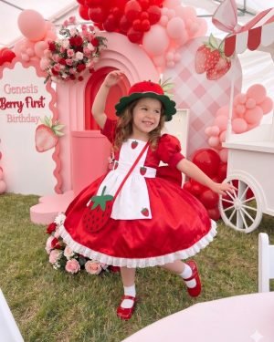 Fantasia Princesa Belli Moranguinho