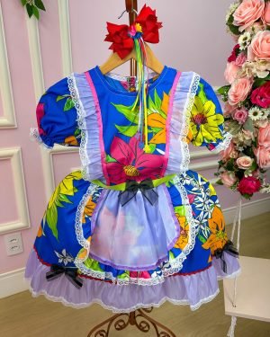 Vestido Junino Sem Short Angelica