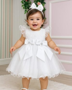 Vestido Marie Bebe Mia Branco