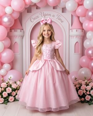 Fantasia/ Vestido Mini Miss Longo A Bela Adormecida - Aurora