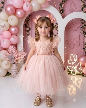 Vestido Menina Bonita Angelie Pessego