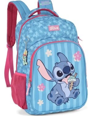 Mochila de Costa Stitch Azul Sorvete